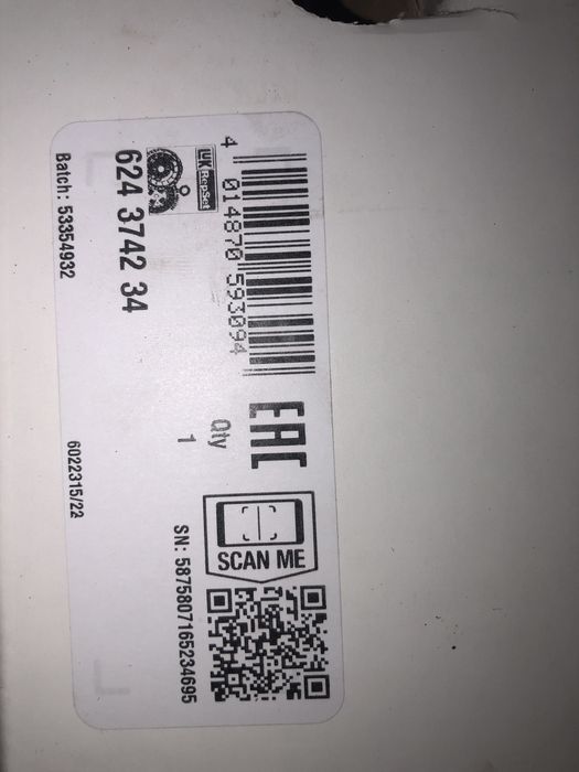 Новий Вижимний підшипник doblo opel luk 510 0180 10