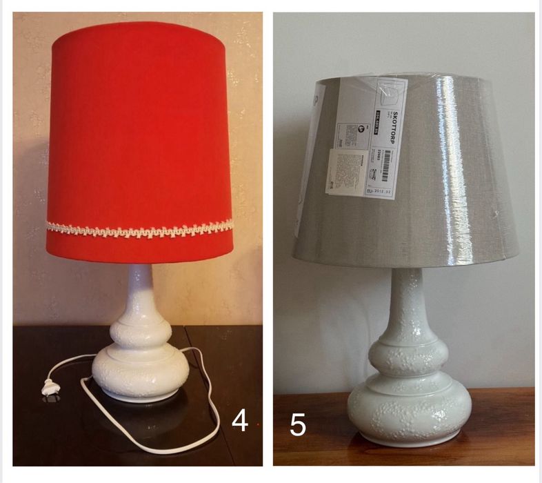 Винтажные настольные лампы, лампа старинная, лампа СССР, mid— century