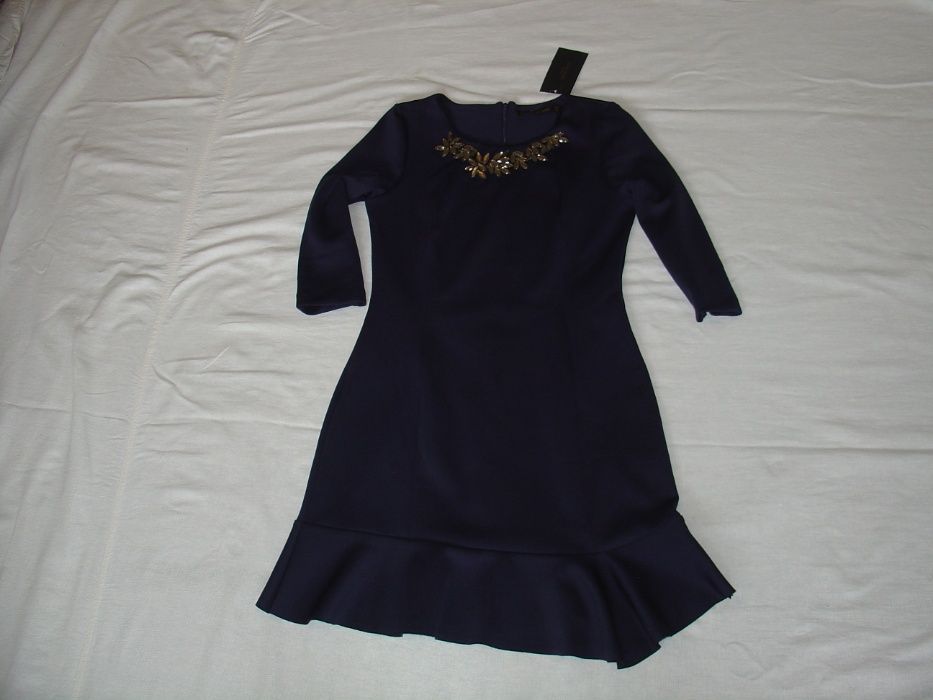asymetryczna sukienka zara basic roz m/ nowa