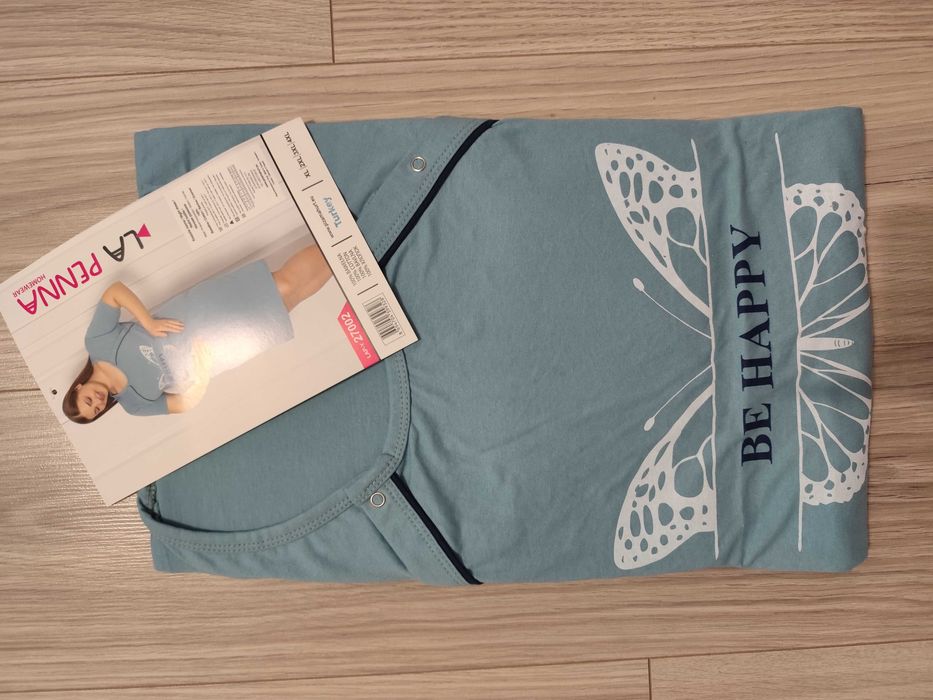 Koszula nocna ciążowa do karmienia DUŻE ROZMIARY!