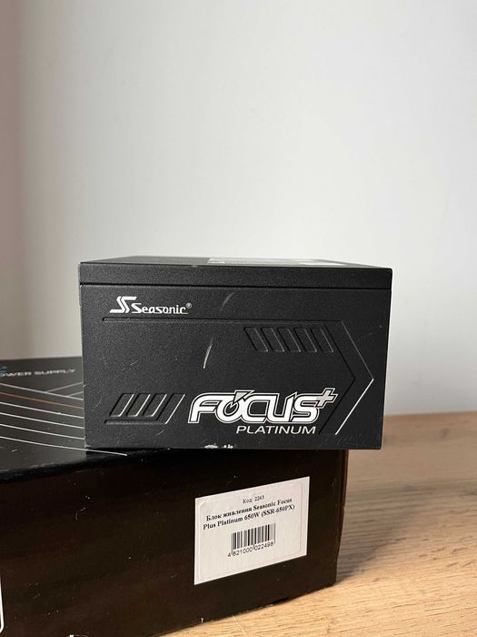 Блок живлення Seasonic Focus Plus Platinum 650W (SSR-650PX) - 2243