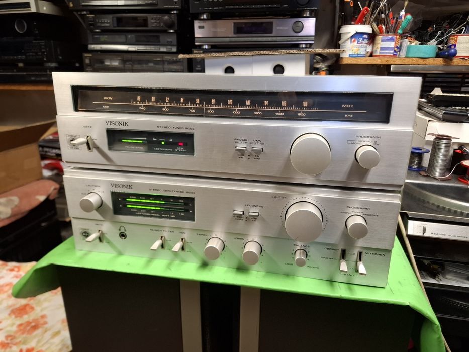 Wieża Visonik tuner 8002 wzm.8003