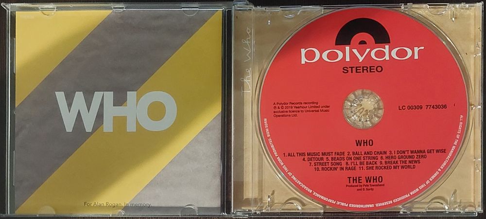 The Who - Who - płyta CD