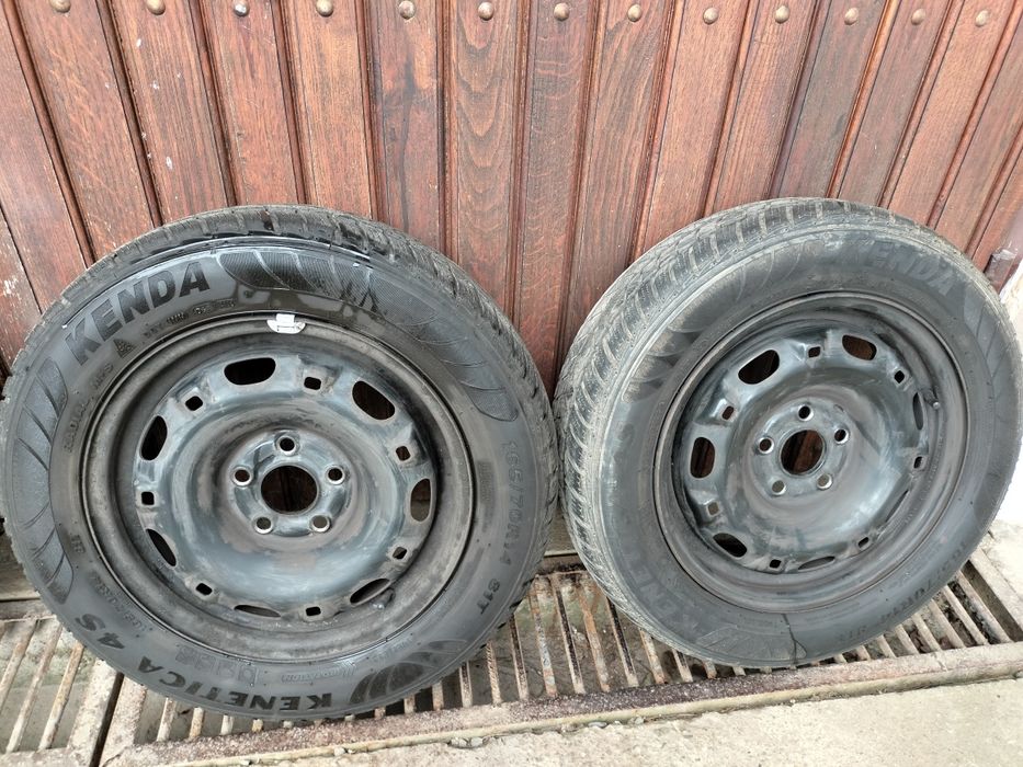 Koła 14cali 5x100 VW polo wielosezon