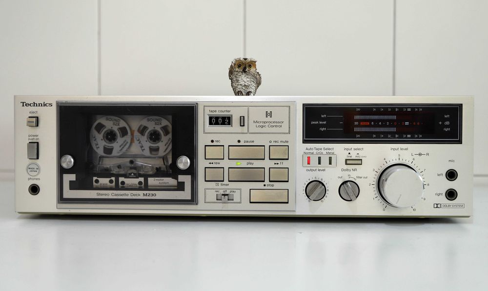 Technics M230 Tape Deck Cassettes64283917814915120