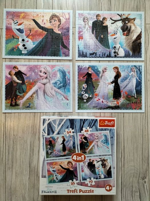 Puzzle Kraina lodu Elsa i Anna