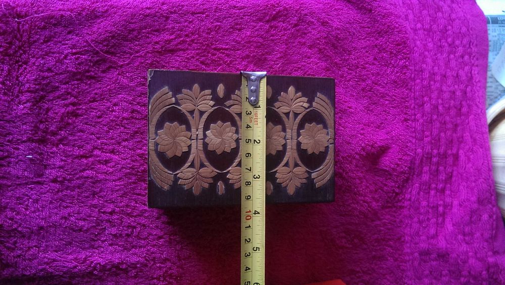 Старинная Шкатулка деревянная СССР