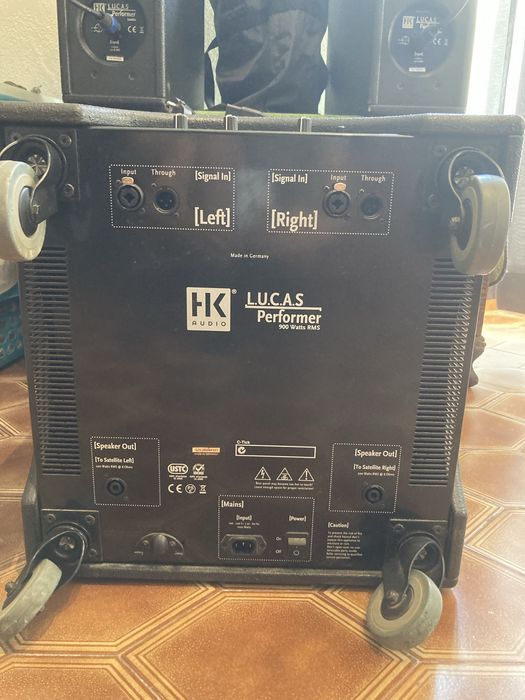 HK Lucas Performer 900 watts RMS