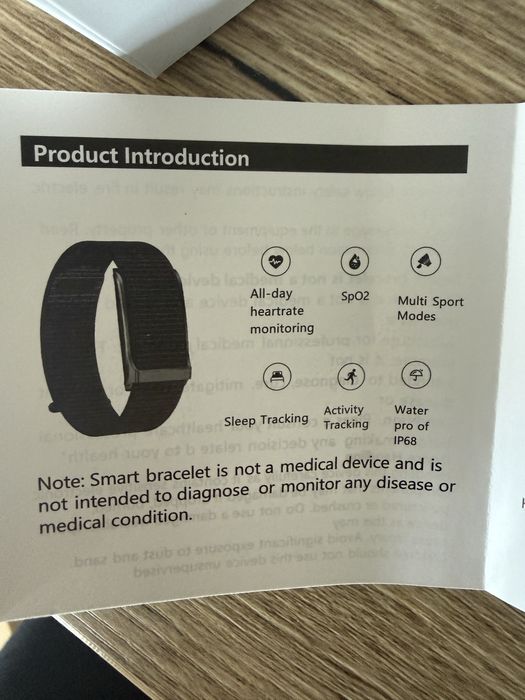Smart bealth bracelet
