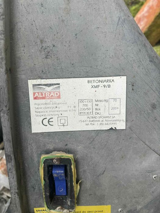 Bęben do betoniarki