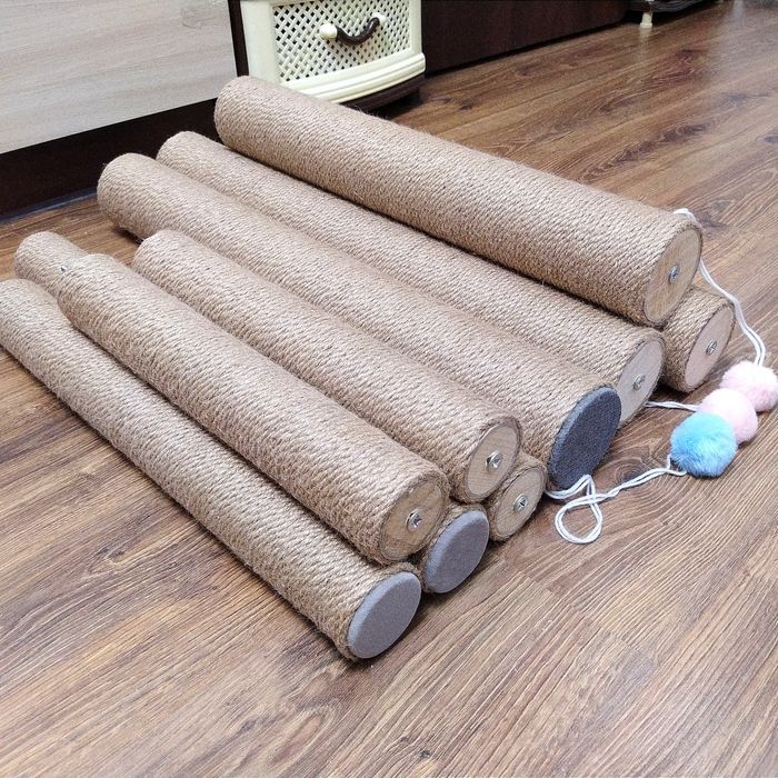 Стовпчики для кігтеточки. Дряпалки.столбик когтеточки