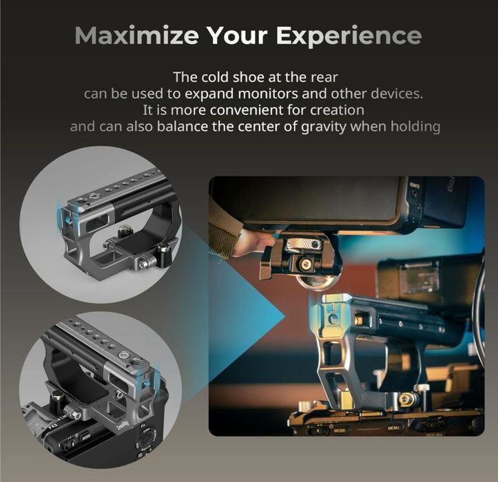 SmallRig 4830 Extension Kit for FX3 FX30 XLR Handle