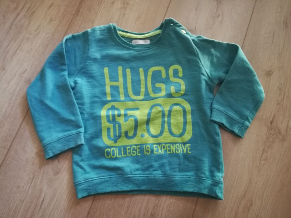 Bluza chłopiec 86 wciągana przez głowę