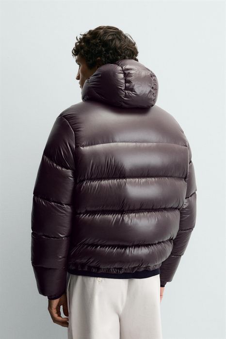 Пуховик Zara Puffer Jacket Оригінал Куртка Зимова Нова Мужская Новая