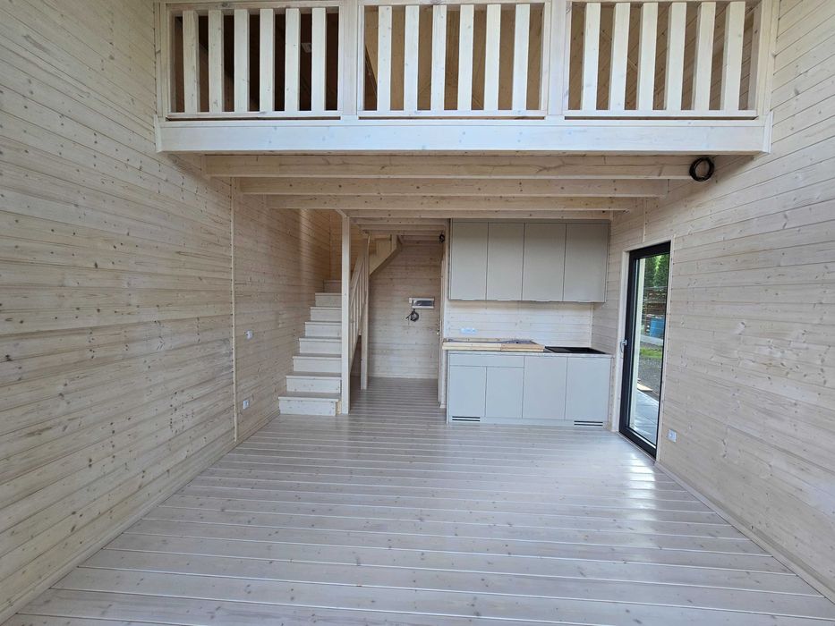 Domek Nowoczesna Stodoła Całoroczny 48m2 Wooden House Stanior