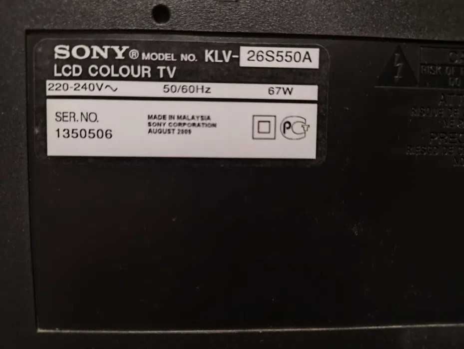 Телевизор Sony KVL-26S550A (Хорошее состояние)