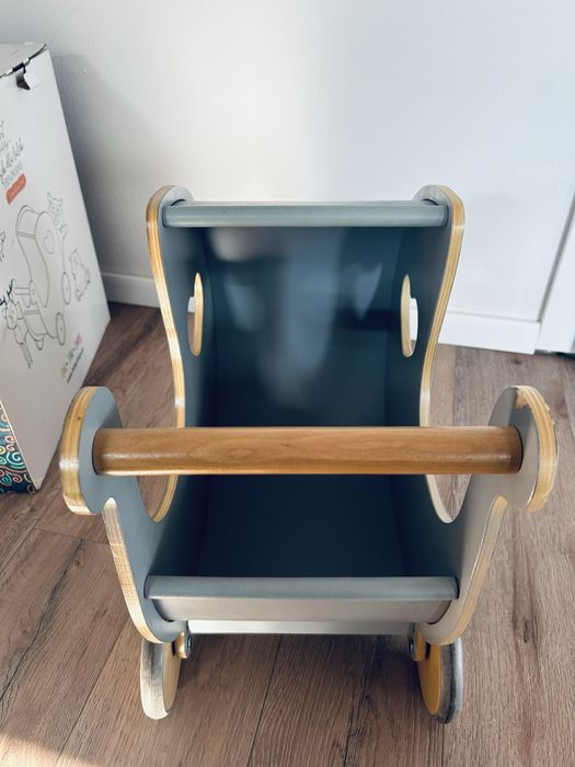 Baby Steps drewniany wózek dla lalek