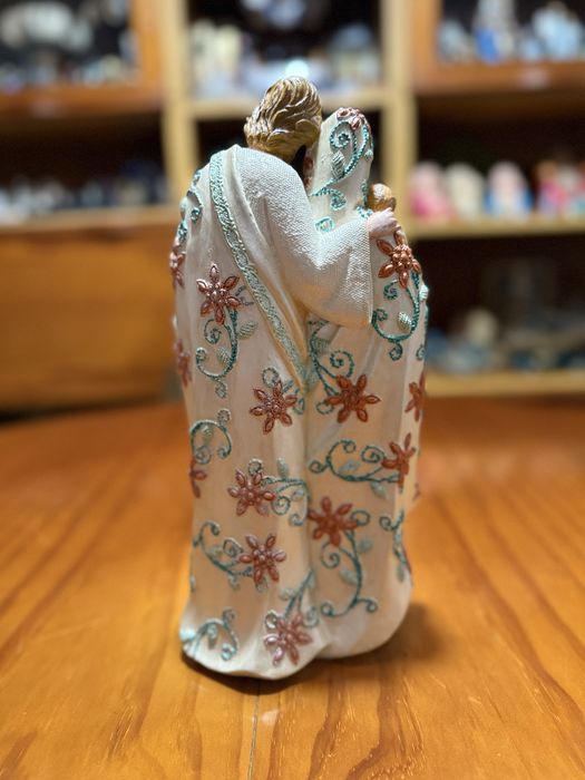 Sagrada família pintada à mão