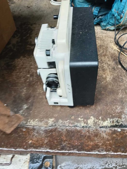 Maquina antiga de bobine de vídeo