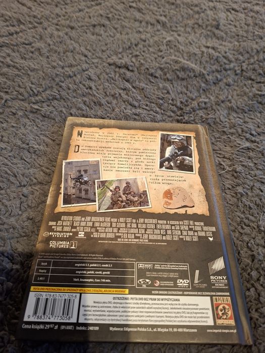 Film DVD Helikopter w ogniu, Black Hawk Down