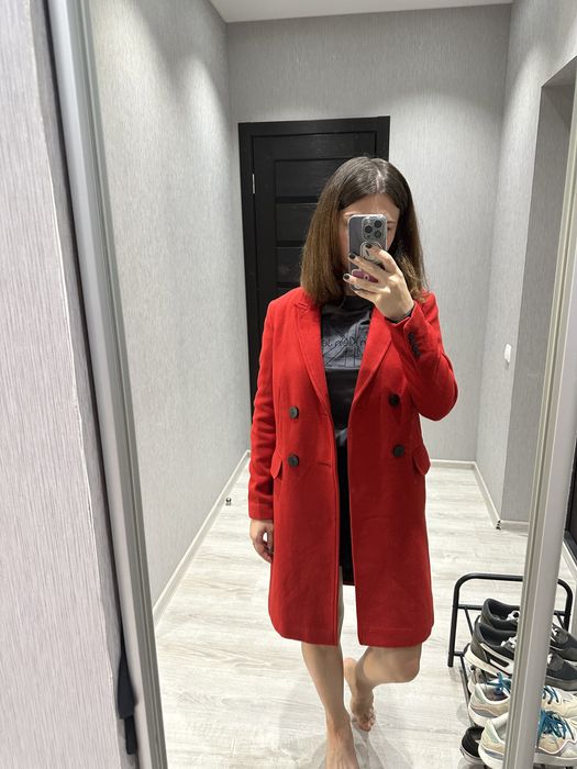 Червоне пальто від Tally Weijl