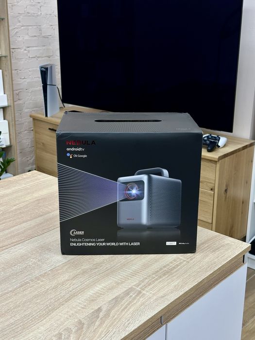 Проєктор Anker Nebula Cosmos Laser 1080P Android TV Auto Focus
