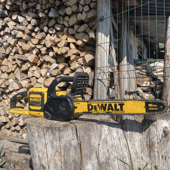 Ланцюгова пила Dewalt DCCS670 оригінал цепная пила оригинал тиха пила бензопила  девольт деволт на акумуляторі батареї електрична пила
