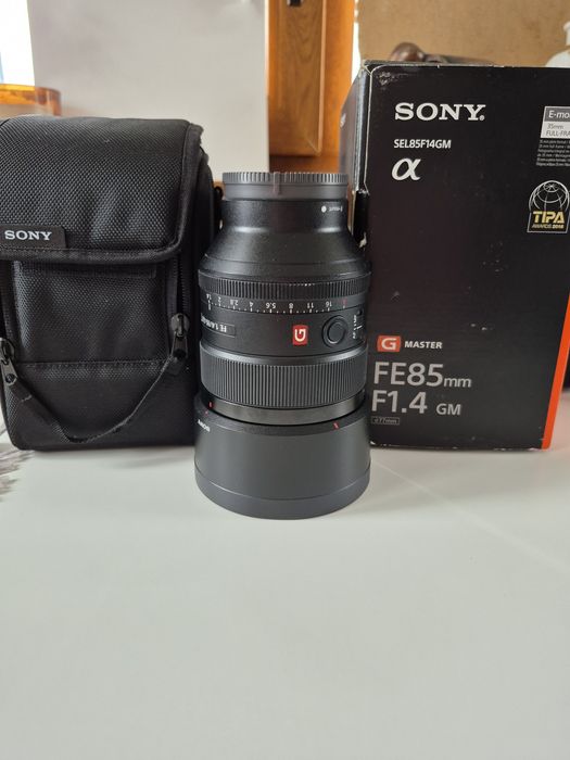Об'єктив Sony 85mm 1.4 GM