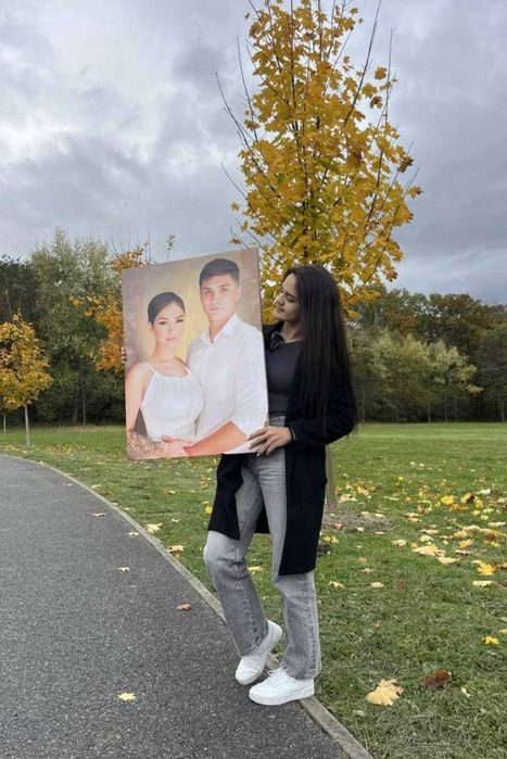 Фото на холсті , картини на полотні , друк портрет , фотокартина