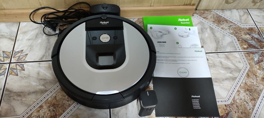 Odkurzarz robot sprzątający iRobot Roomba 965 z nowym akumulatorem
