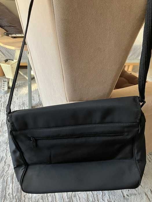 Torba – teczka na laptopa i dokumenty, czarna, Enrico Benetti