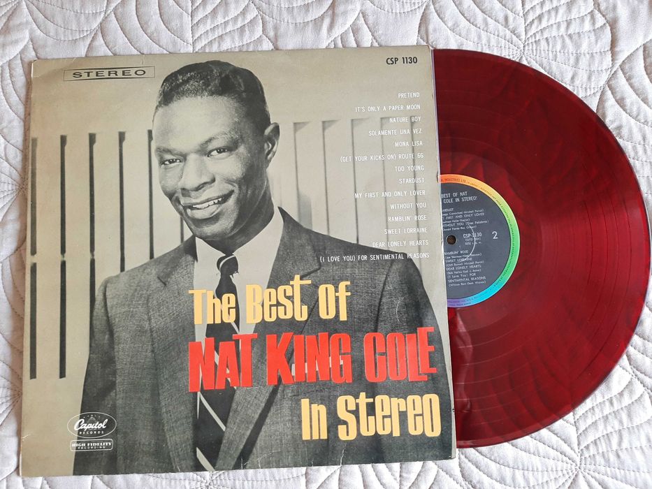 Nat King Cole - The Best of - Japão - Red Vinil - Vinil LP