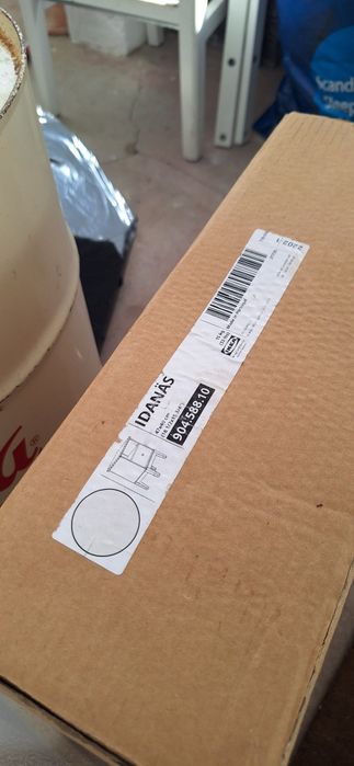 NOVA - IDANÄS IKEA -  Mesa de cabeceira, branca, 47x40 cm - PVP 139€