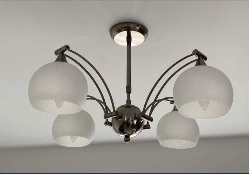 Lampy wiszące Italux Globus (3szt.)