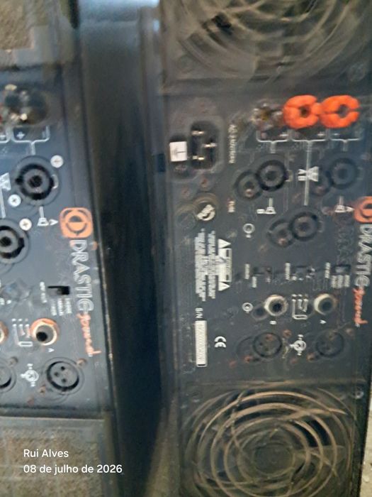 2 amplificadores Drastic MX 8000