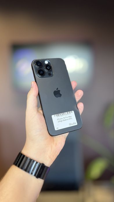 RATY 0% iPhone 16 Pro Max 256GB BATERIA 94% GWARANCJA 12 Miesiecy WYSYLKA