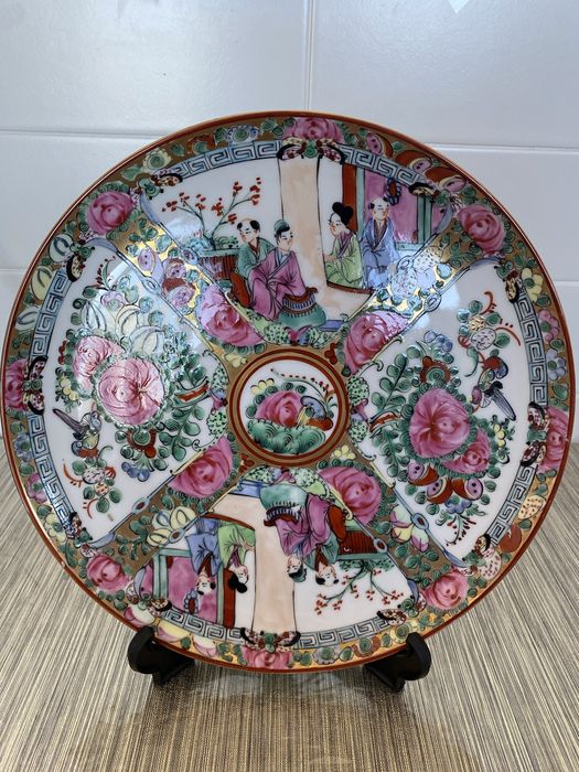 Prato de pocelana antiga chines