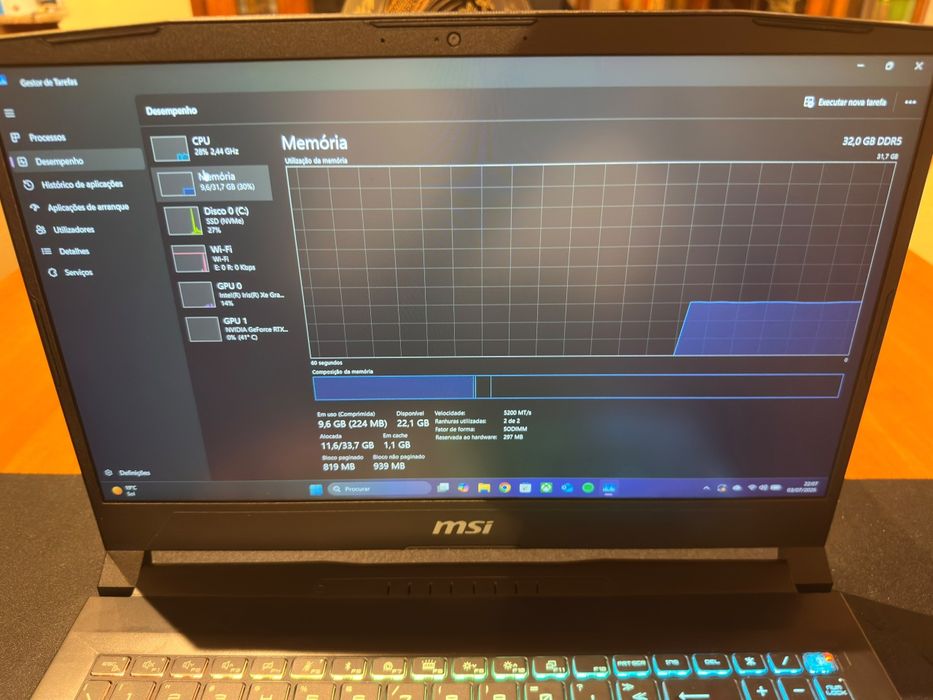 Portátil MSI Katana 15 B13V