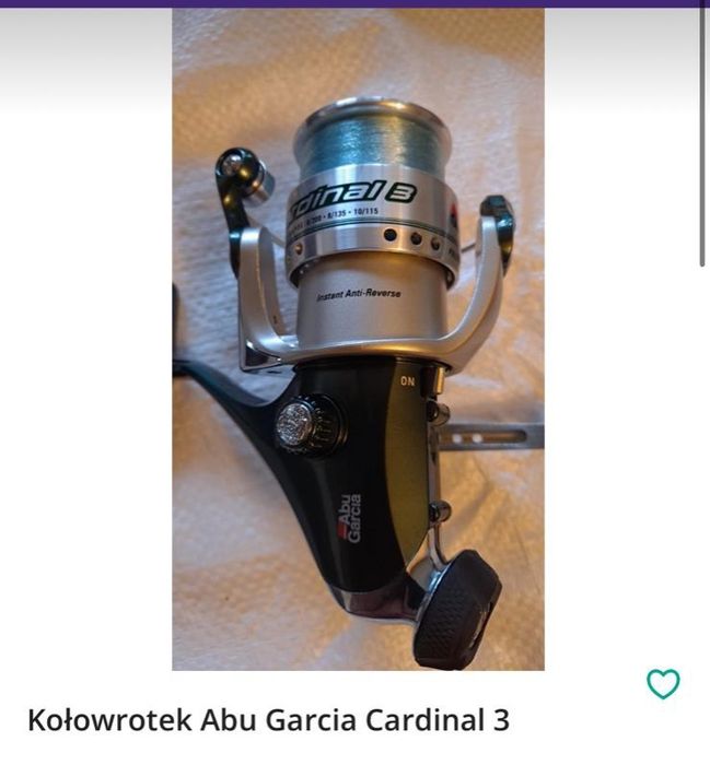 Kołowrotek Abu Garcia cardinal 3