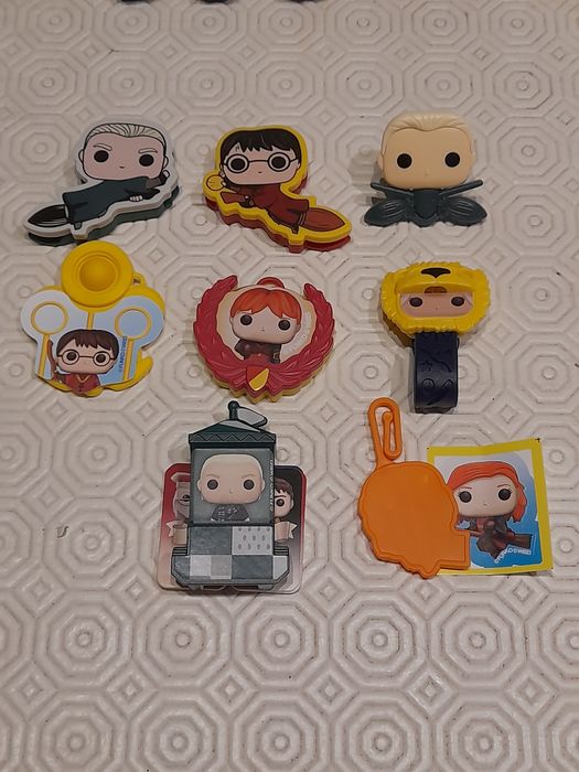 Harry Potter Bonecos POP FUNKO Ovos Kinder joy 2024 Coleção Quidditch