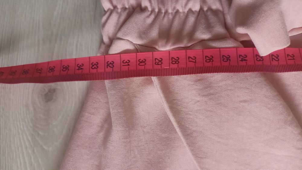 Sukienka pudrowy róż.