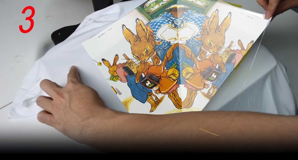 Papel térmico para termo - transferências (tecidos, loiça, quadros..)