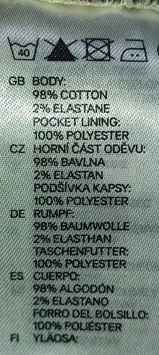 Nowe spodnie H&M rozm L -XL wymiary na fotkach