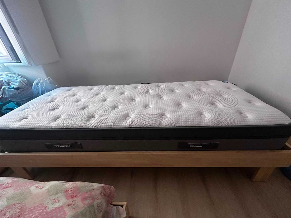 Colchão Dormideo Viscoelástico City Luxury 80x200 (solteiro) - Seminovo (c/Fatura)