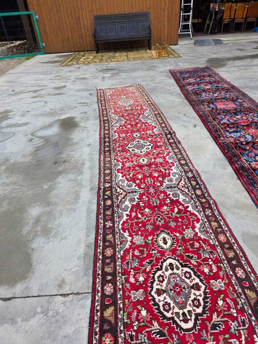 Chodnik  dywan wełniany 620 x 84 cm orientalny czerwony #839 Stylowy Węgrów
