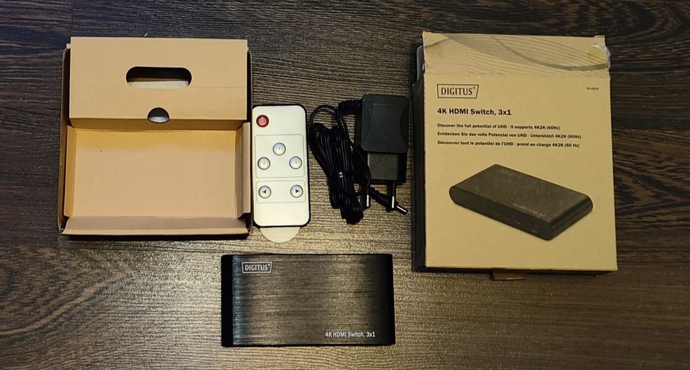 Digitus DS-45316 Przełącznik Switch rozgałęźnik Hdmi