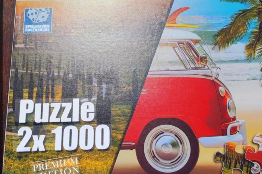 Продам 2 нових пазла 2х1000 Puzzle