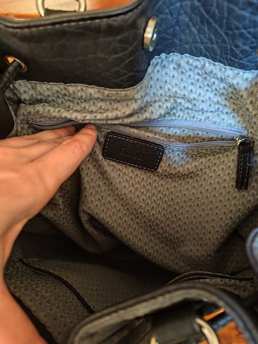 Carteira pele Gabor nova