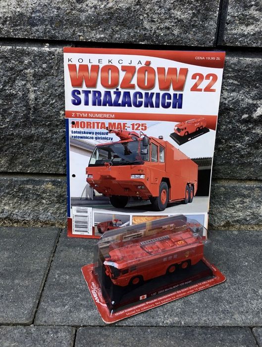 MORITA MAF-125-wozy strażackie,auta PRL,straż pożarna,zabytek,figurka