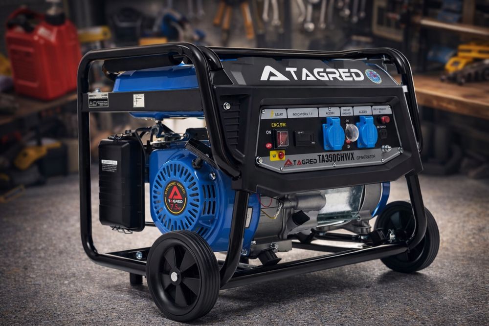 Генератор бензиновий 3.5 кВт, Tagred TA3500GHWX з АVP. Мідна обмотка